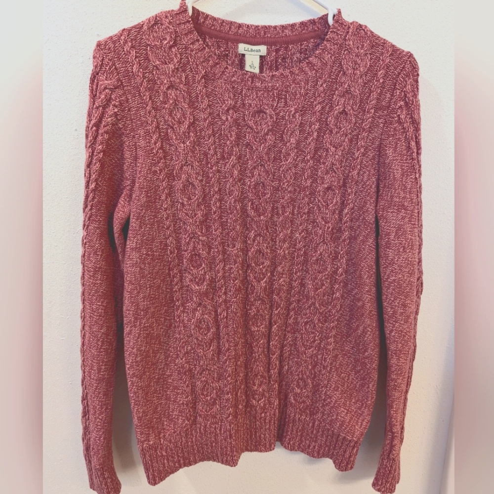 LL Bean Cable Knit Sweater